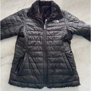 The North Face reversible jacket.
